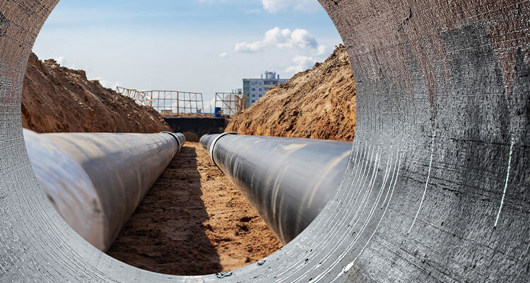 Given how rapidly tech innovation in construction is evolving, Tracy Buelow shares her expertise on the latest industry trends for businesses to stay ahead in 2024 View from inside a large pipe